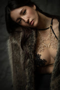 High Neck Bra SOFT WHISPER with Signature Chain
