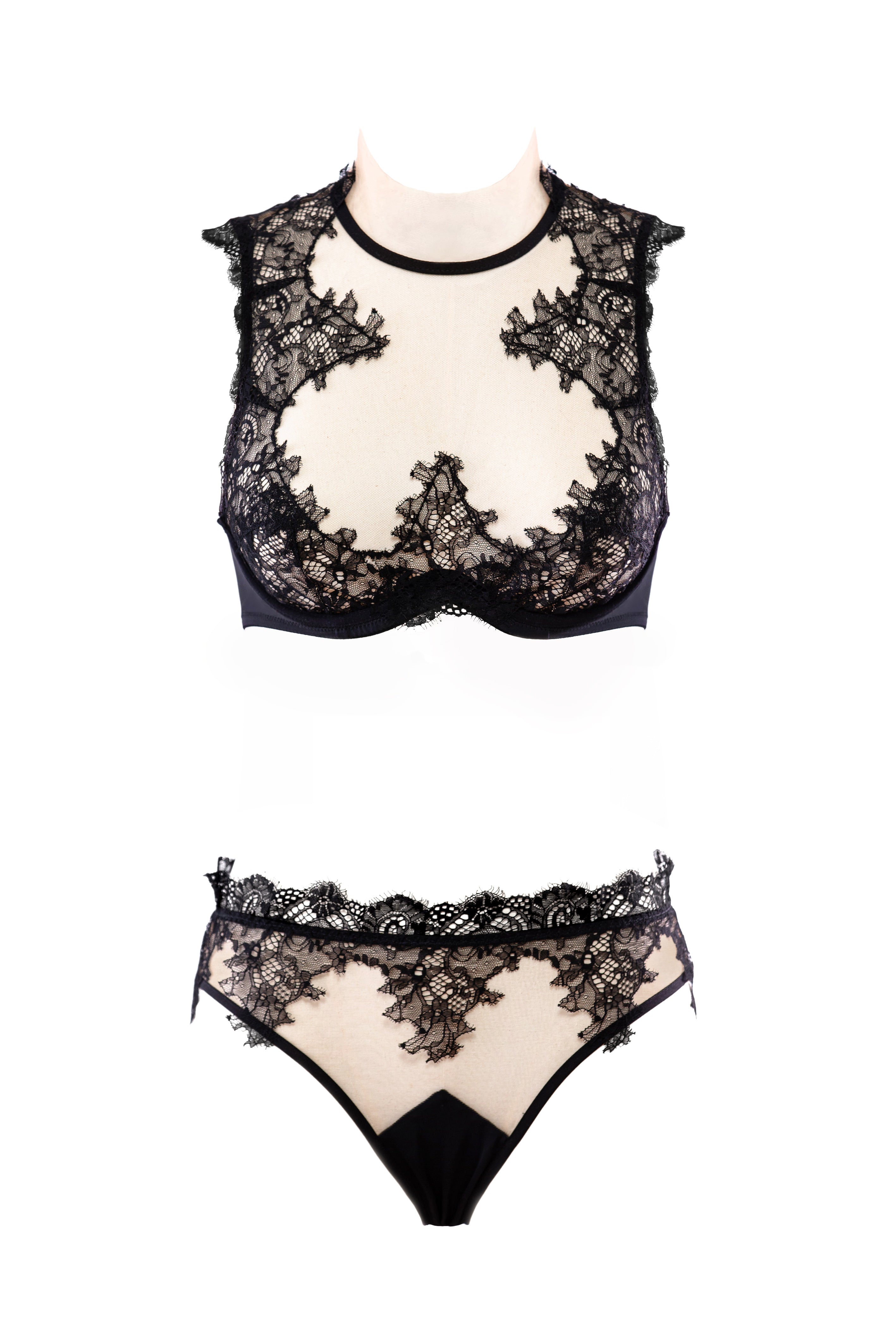 High Neck Underwired Bra SERENADE