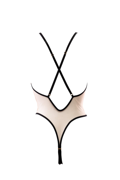 Bodysuit UNWRITTEN - Centerpiece with Signature Chain